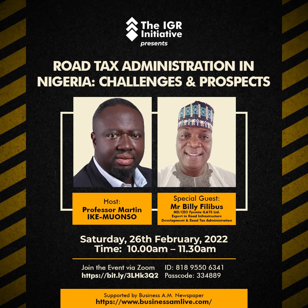 Read more about the article Road Tax Administration in Nigeria: Challenges & Prospects