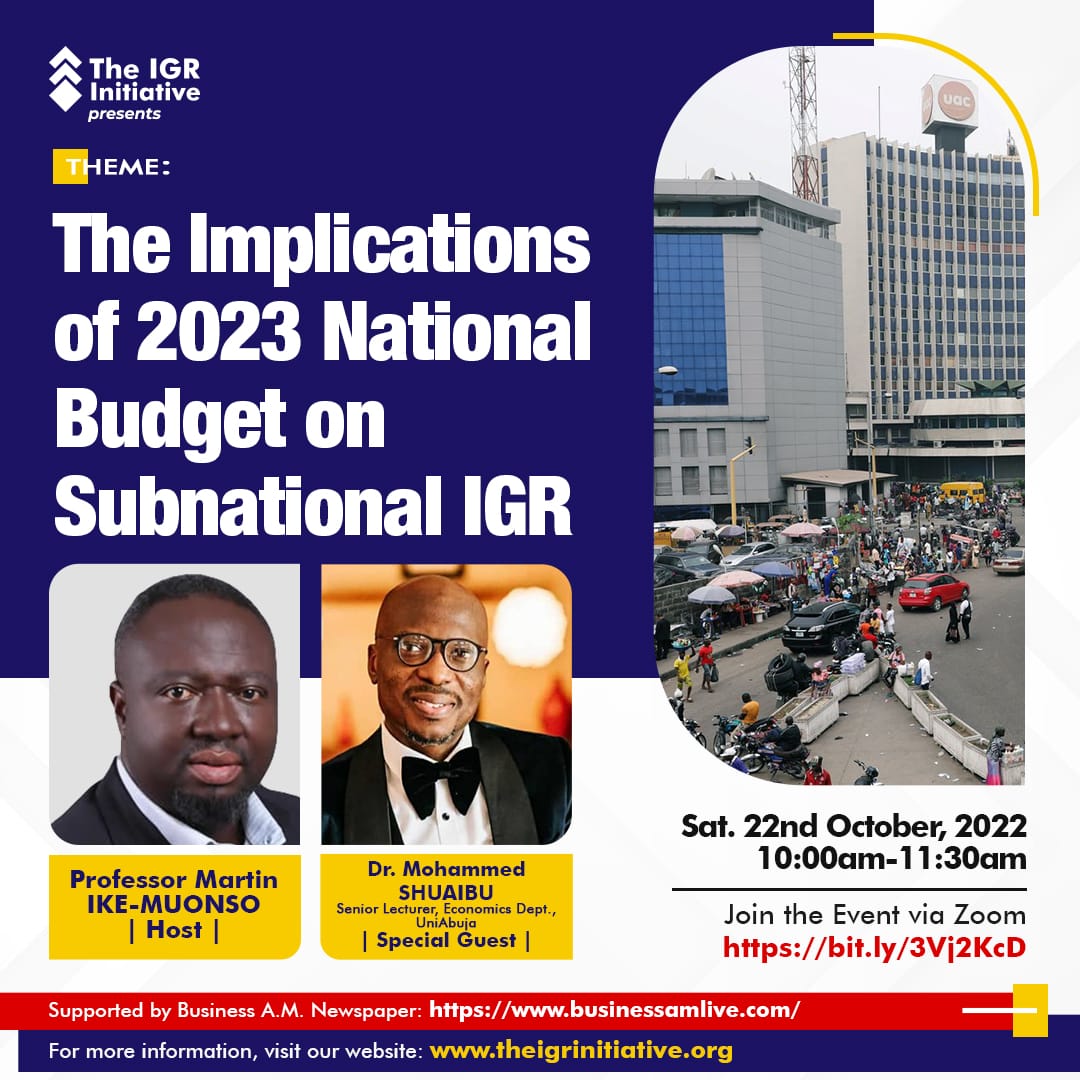 Read more about the article The Implications of 2023 National Budget on Subnational IGR